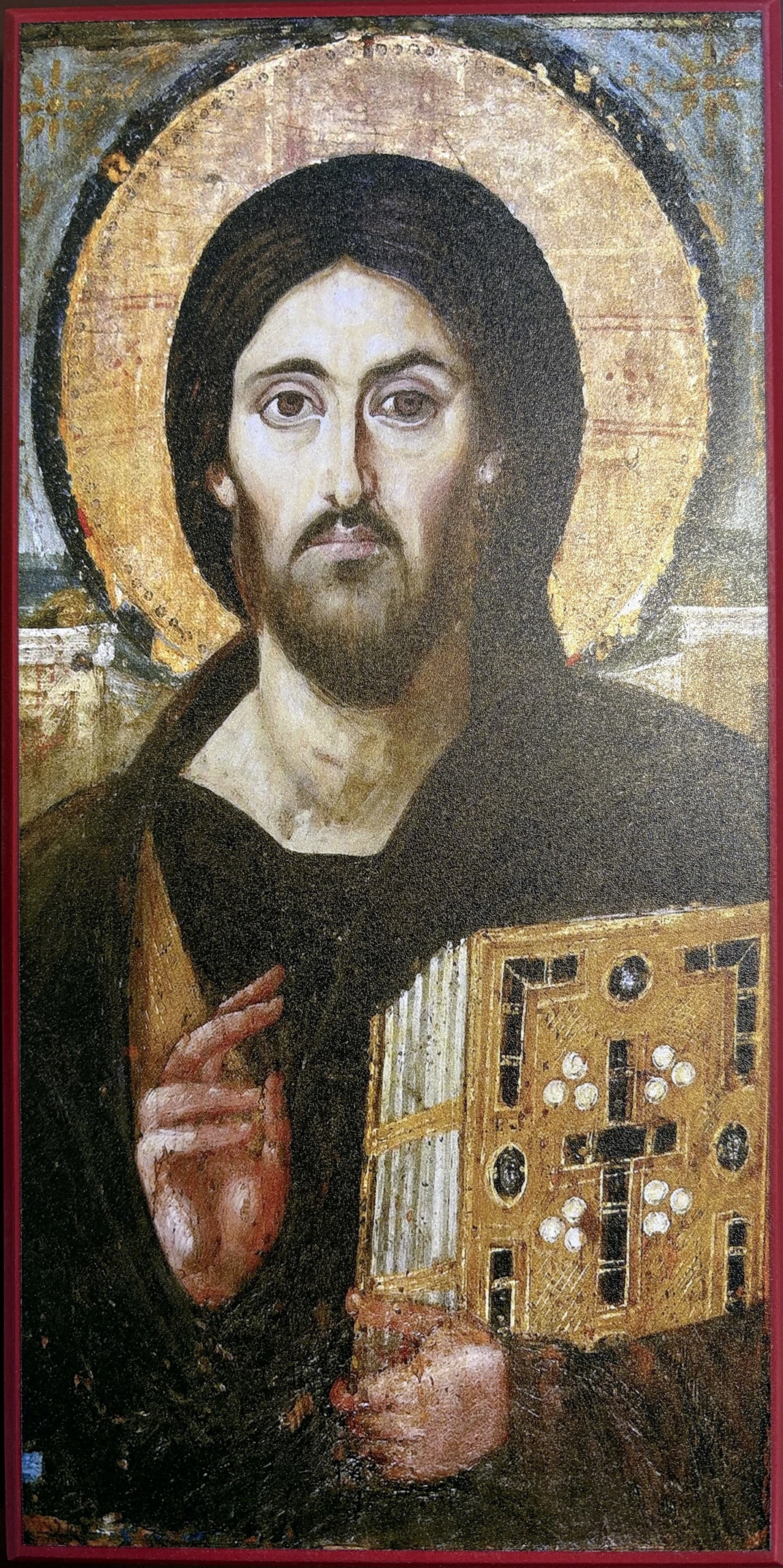 Christ Pantocrator Icon 3x6"