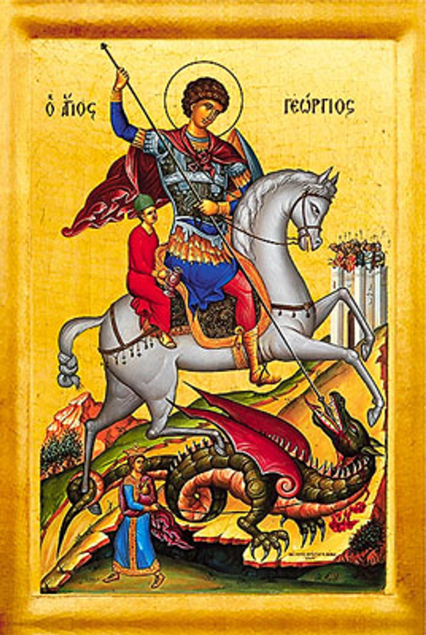 St George the Trophy-Bearer 4x6"