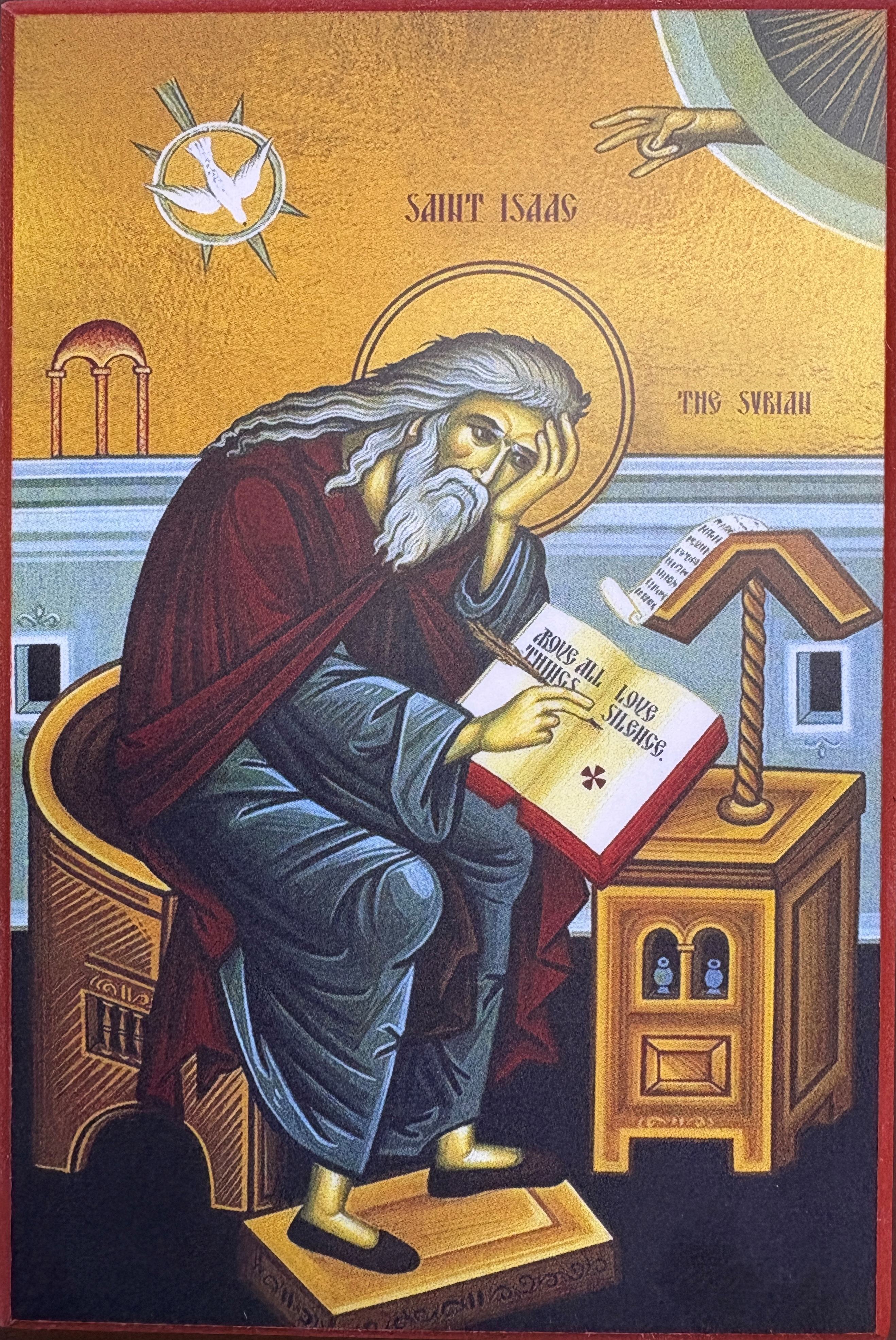St Isaac the Syrian 4x6"