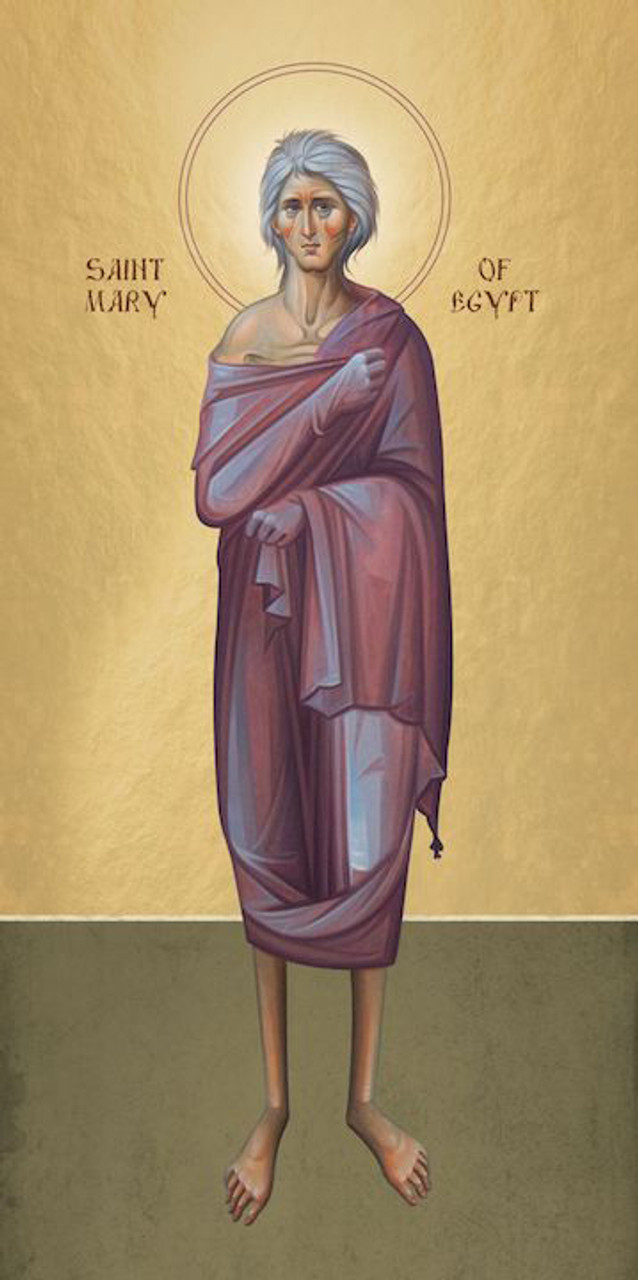 St Mary of Egypt 7x10"
