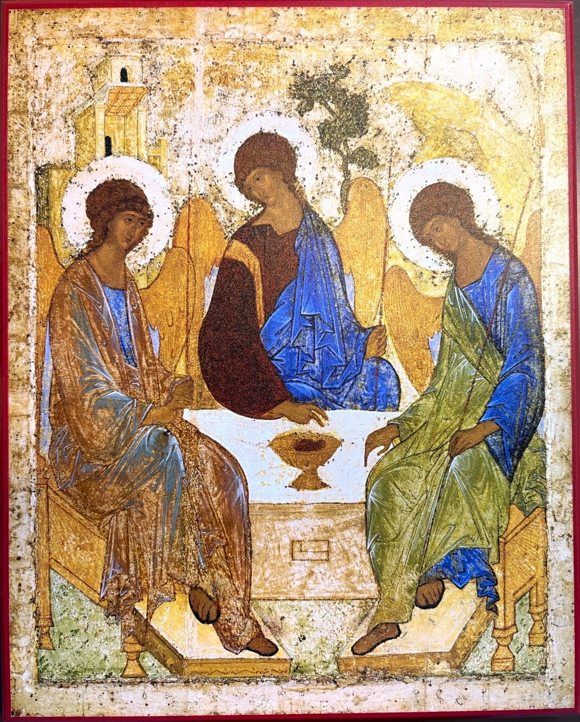 Holy Trinity (Rublev) 8x10"
