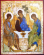 Holy Trinity (Rublev) 8x10"