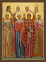 Choir of Holy Mothers 4x6"