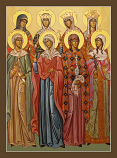 Choir of Holy Mothers 8x10"