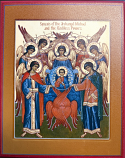 Synaxis of the Archangel Michael and the Bodiless Powers 6x7.5"