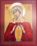 Theotokos Helper in Childbirth 4x5"